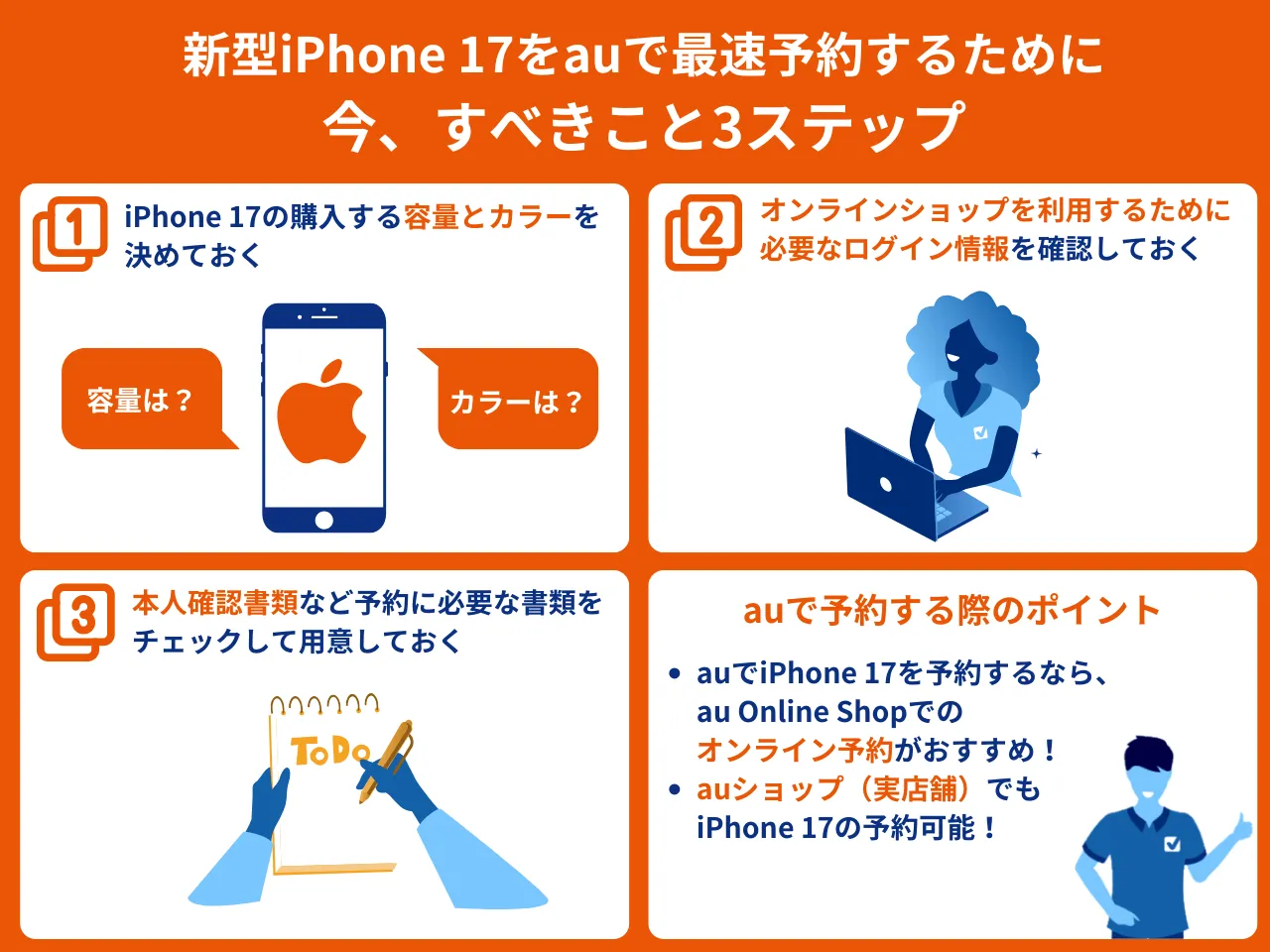 iPhone 17予約のために今すべきこと3ステップ