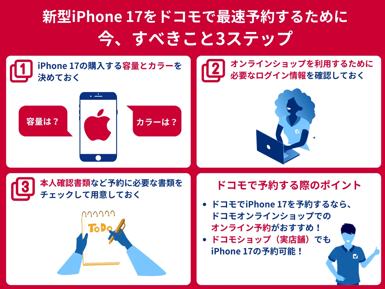 iPhone 17予約のために今すべきこと3ステップ
