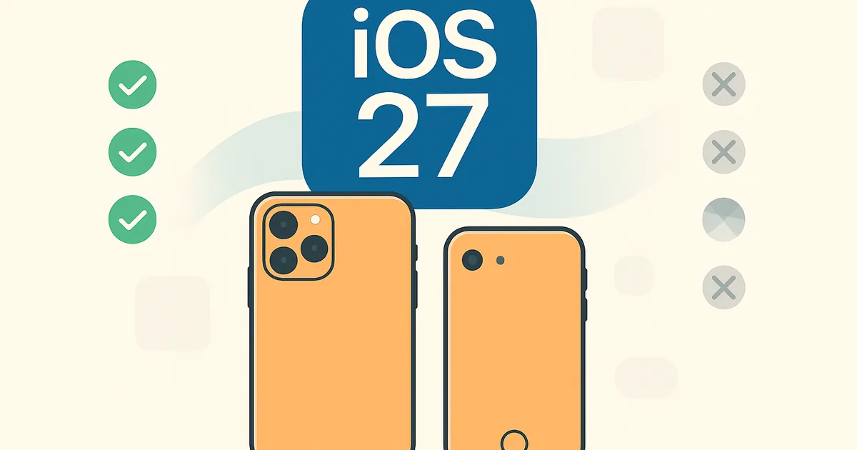 iOS27��iPhone 11��SE����2�������ˤ⌝�꣡����iPhone��ʹ����C�ܤ�ʹ���ʤ��C�ܤ�t�ޤȤ�