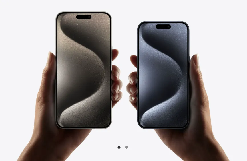 iPhone 15ProとiPhone 15ProMaxのサイズ