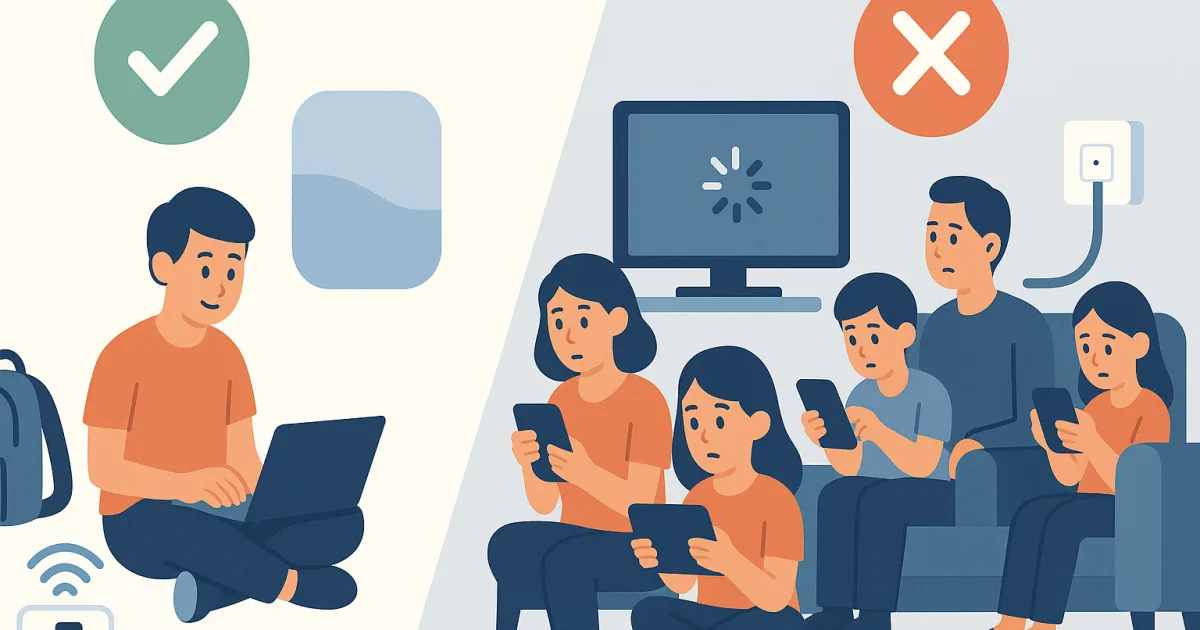 「ポケット型WiFiは意味ない・デメリットだらけ」は本当？後悔する人と向いている人
