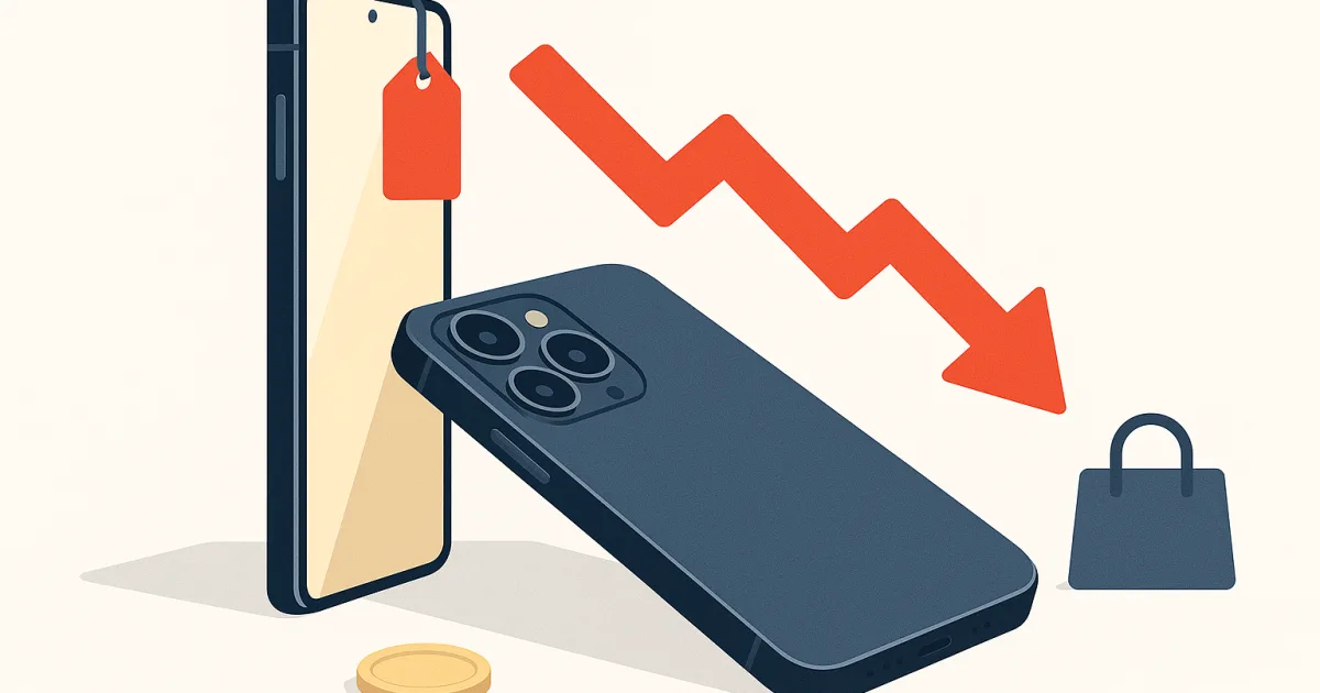 ついに投げ売り！ソフトバンクiPhone AirがMNPで月額1円に