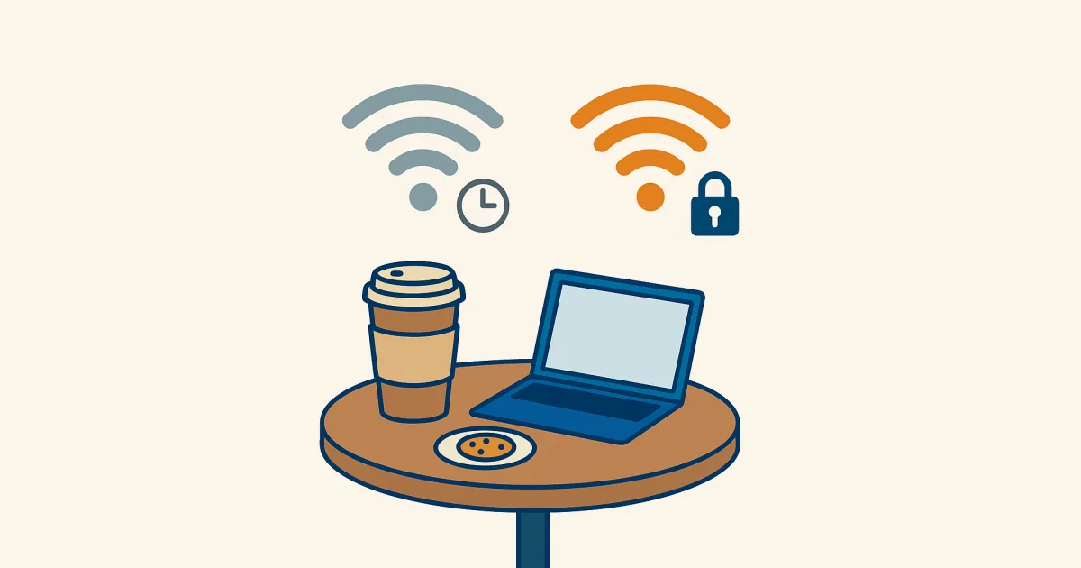 スタバ（スターバックス）のWi-Fiはパスワード不要｜1時間で切れる理由と自動接続の設定方法