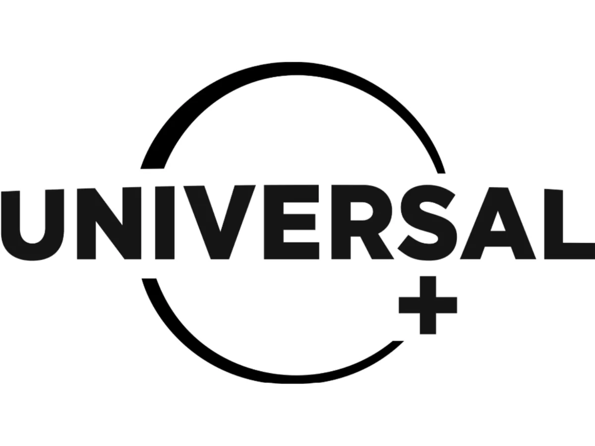 NBCUniversalのストリーミングブランド「Universal+（ユニバーサル・プラス）」のロゴ