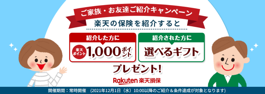 楽天損保キャンペーン