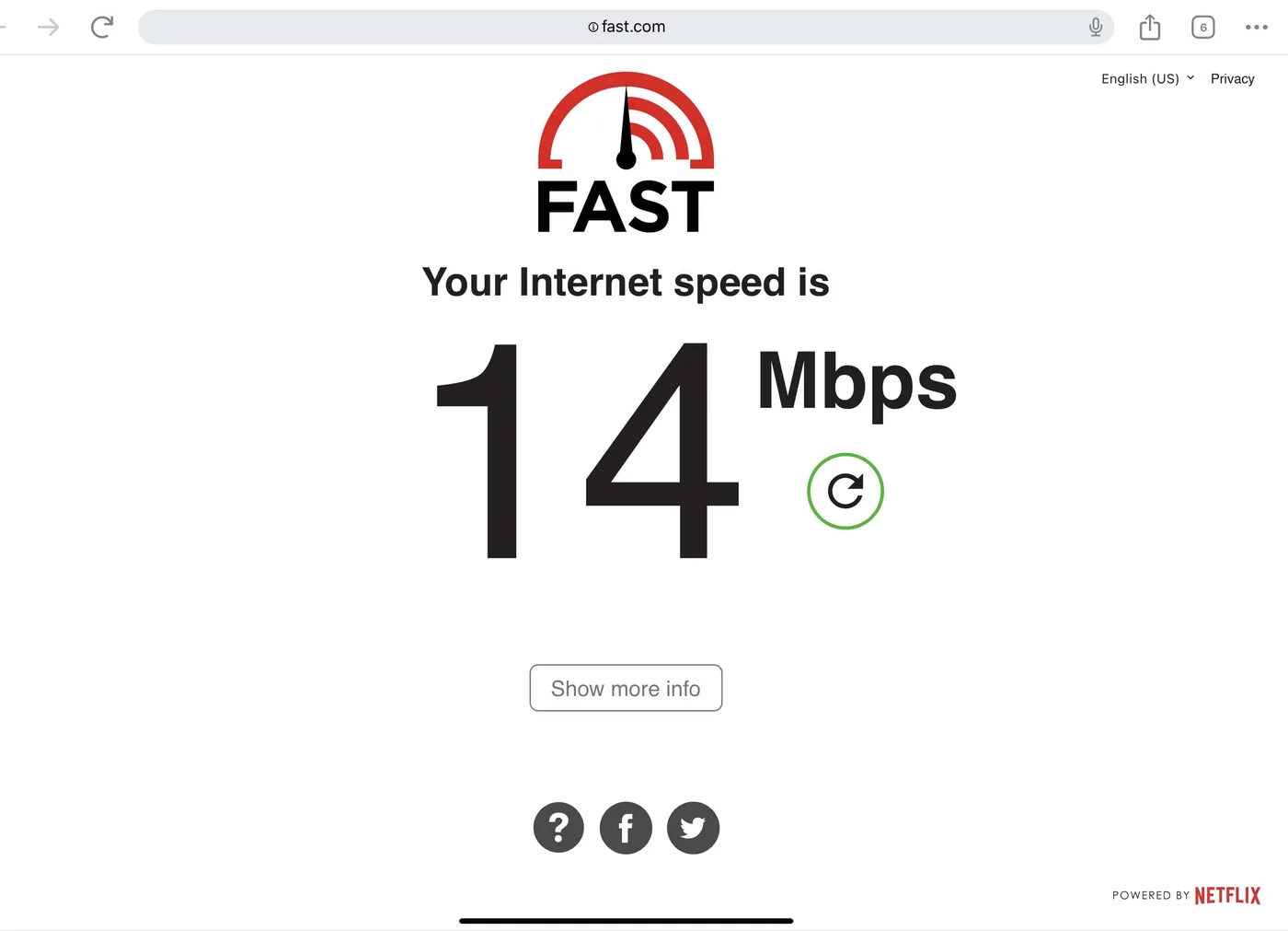 それがだいじWiFiの夜0時の通信速度