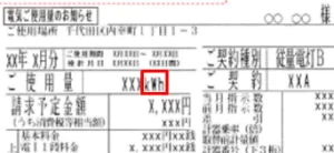 ������`���`�μ����������`���`�˱�ʾ���줿���ʹ������kWh��