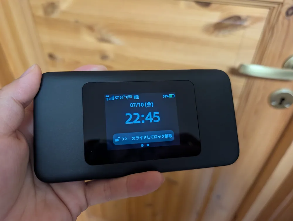 �֤˳֤ä�Speed Wi-Fi DOCK 5G 01����