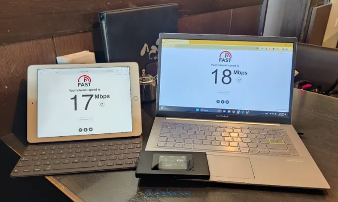 ギガセットWiFi外出先での利用