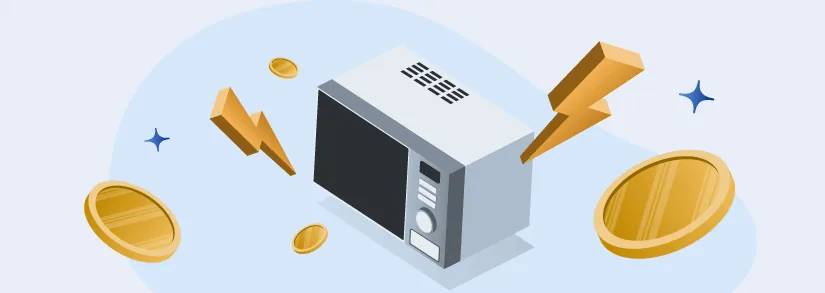 電子レンジ（1,200W）の電気代はどのくらい？１分チンするといくらかかる？