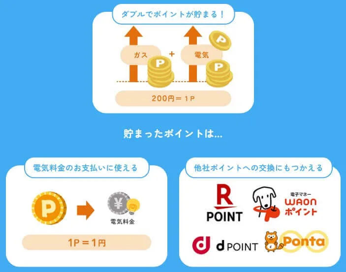 中部電力ミライズ【カテエネポイント】メリット詳細