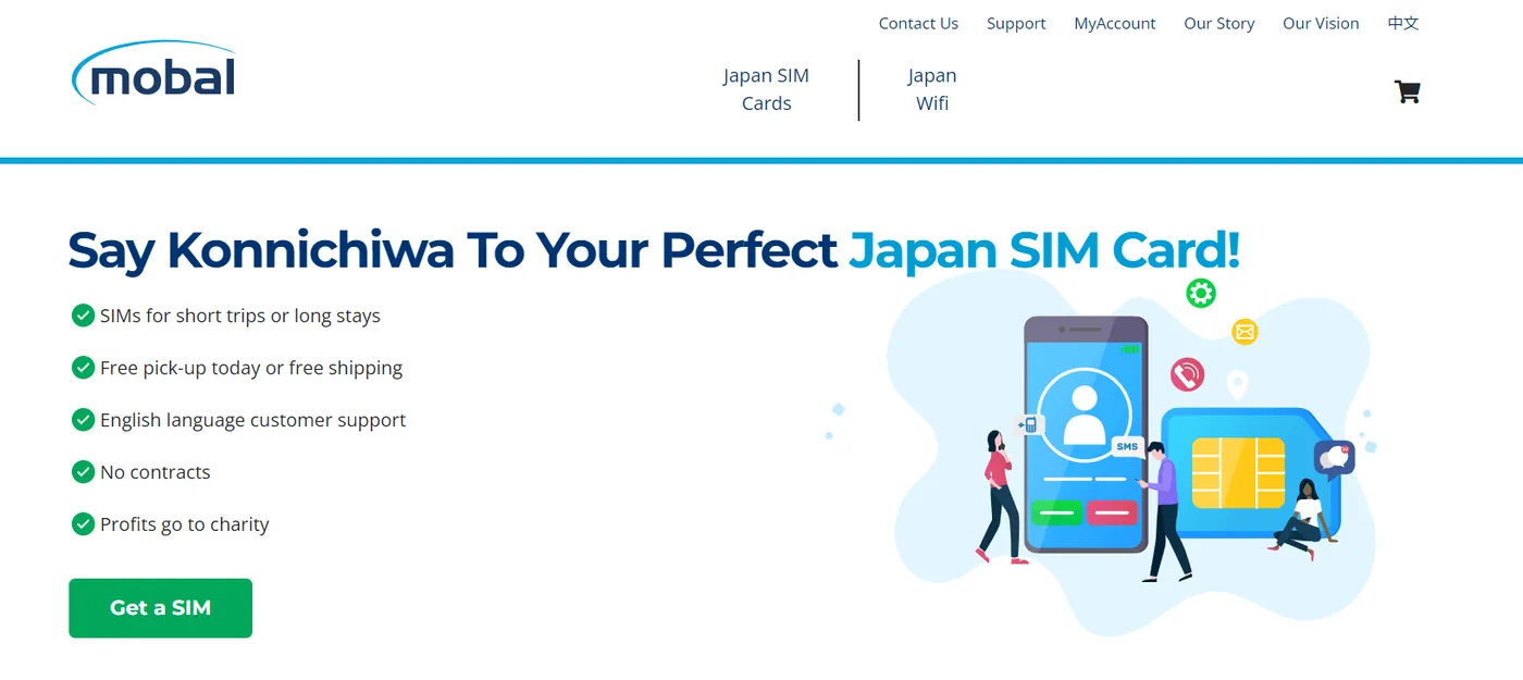 Mobal's website