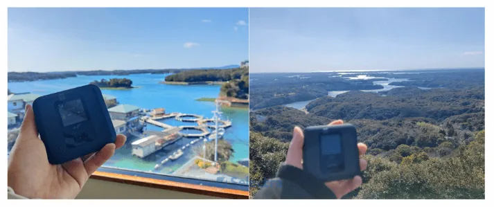 モンスターモバイル実機レビューの写真