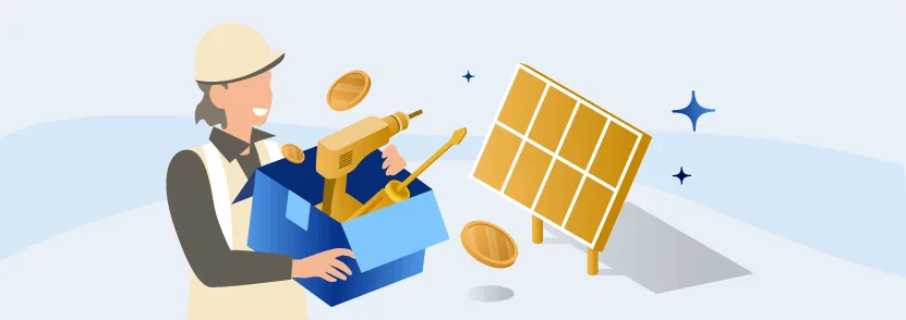 太陽光発電の設置費用はどのくらい？