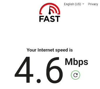 STAR WiFi通信速度測定