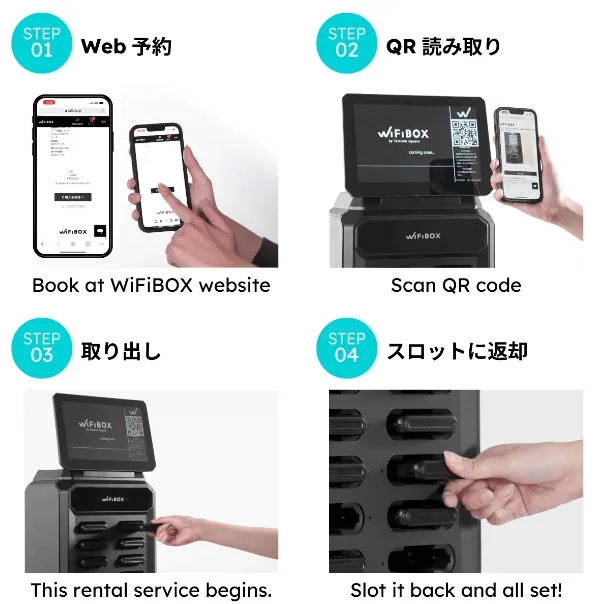 WiFiBOX公式サイト予約方法