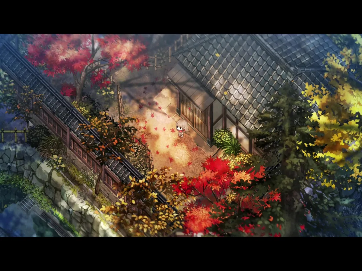日本一ソフトウェアの新作『ほの暮しの庭』のイメージ