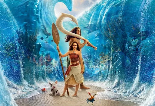 実写版『モアナと伝説の海』の作品概要イメージ